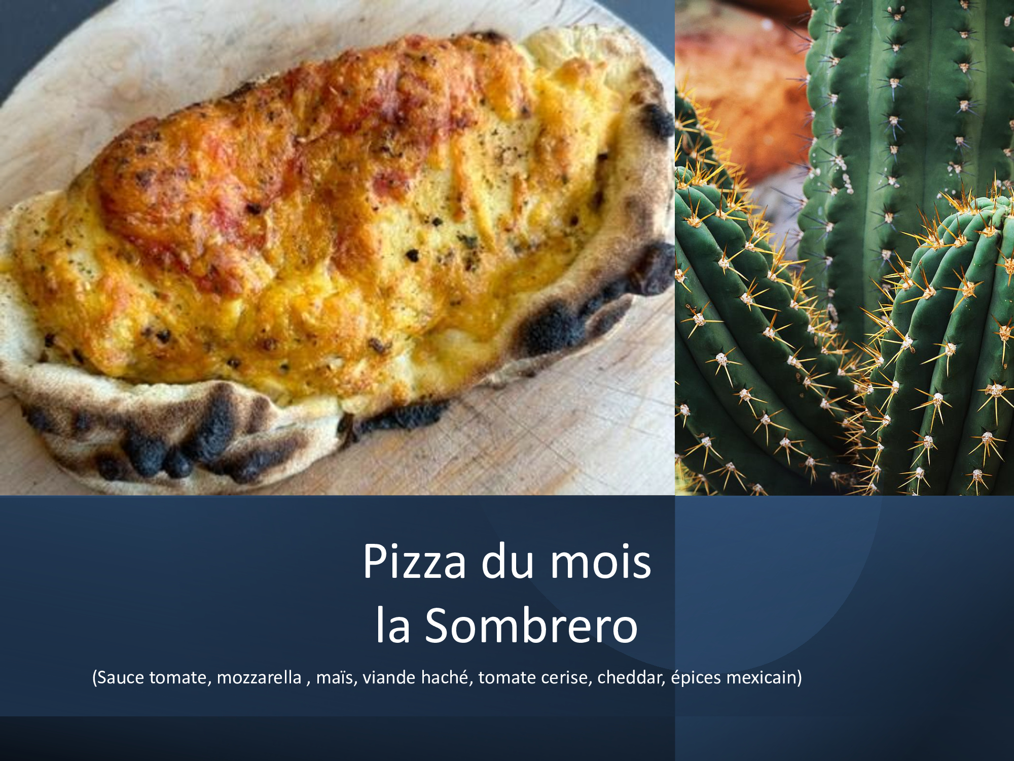 Calzone spécialité OLI Pizza
